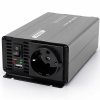 Qoltec Przetwornica napięcia MS Wave | 12V na 230V | 500/1000W